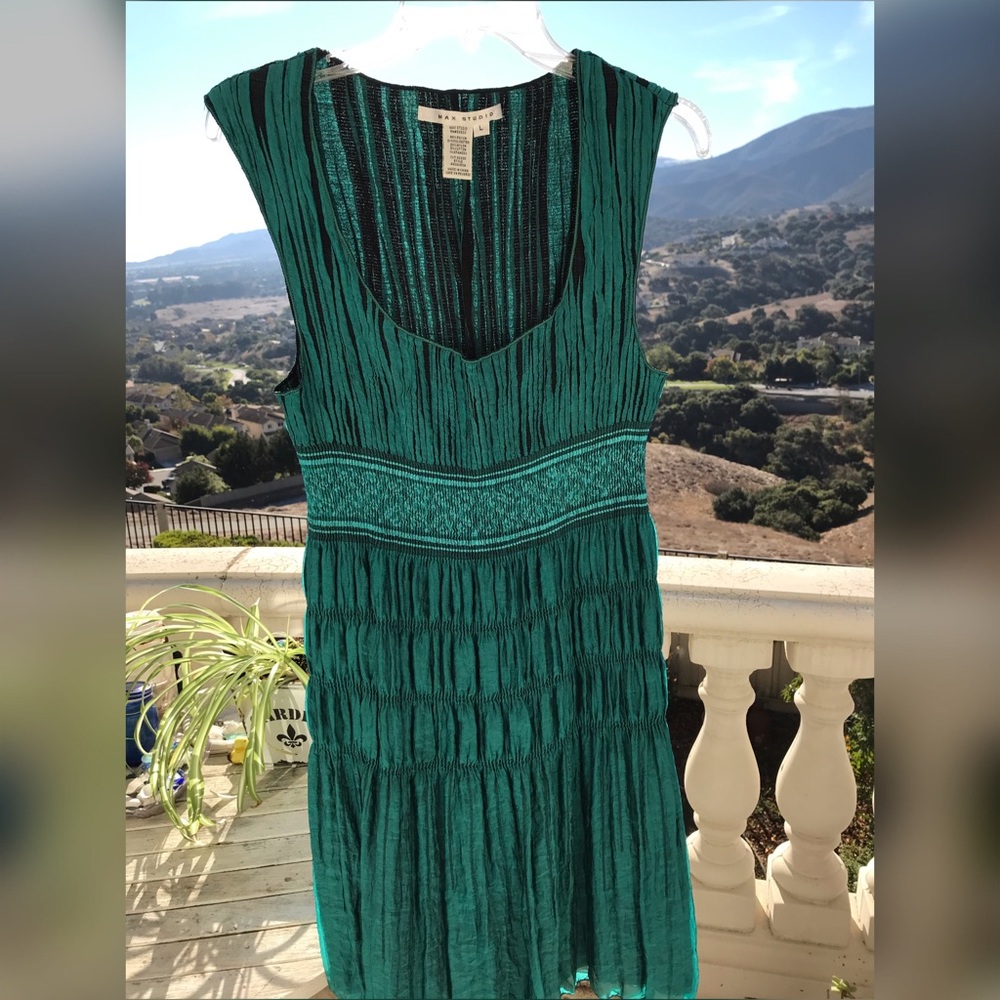 Teal Faerie Max Studio Dress